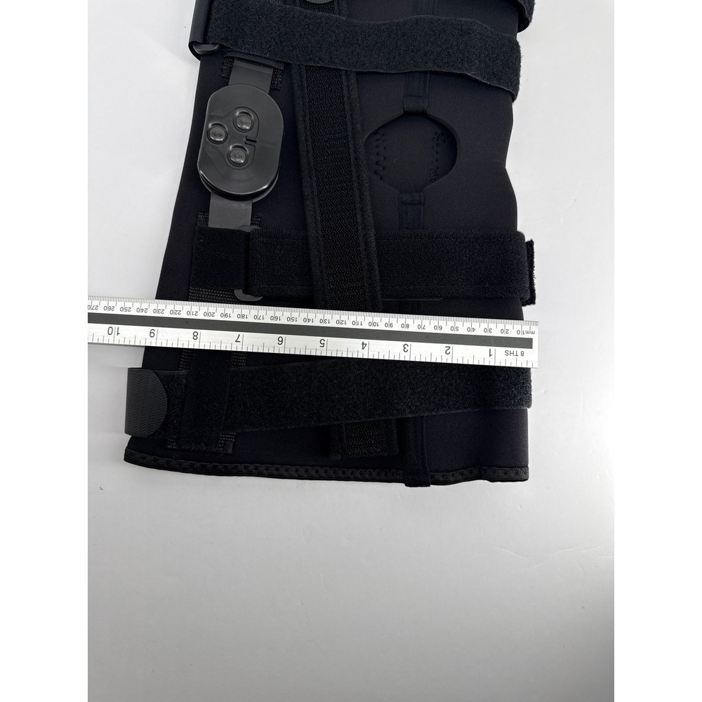 Bell-Horn Range of Motion Knee Brace 3XL Black Hinged Adjustable 99443XXXL L1833 - Picture 9 of 11